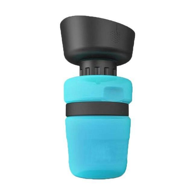 Blaudonau- Tragbare Hunde Wasserflasche, 2019 Neues Design - BPA Frei Blau