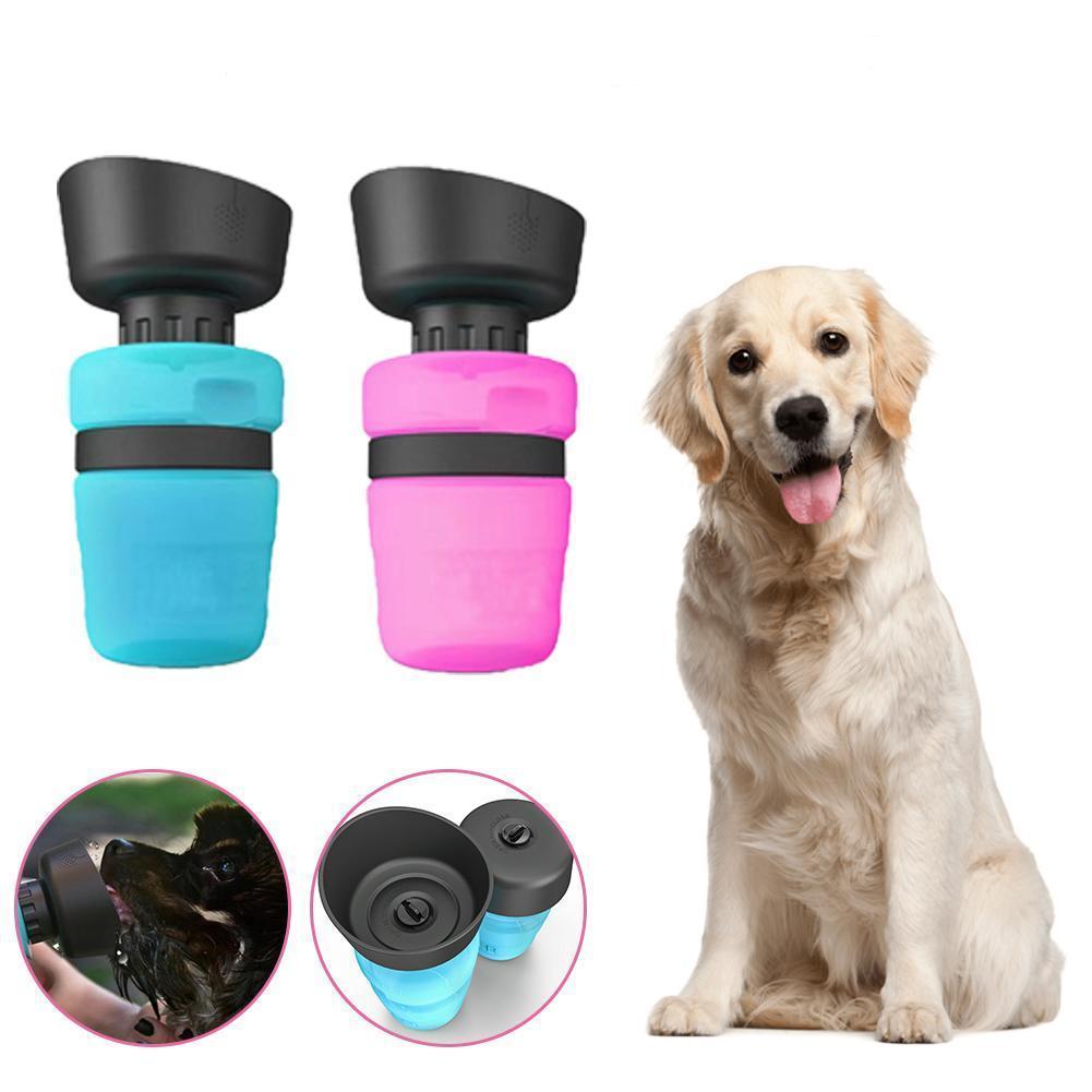 Blaudonau- Tragbare Hunde Wasserflasche, 2019 Neues Design - BPA Frei