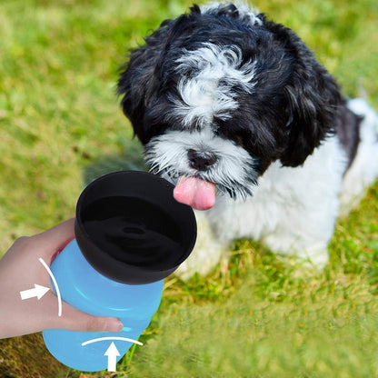 Blaudonau- Tragbare Hunde Wasserflasche, 2019 Neues Design - BPA Frei