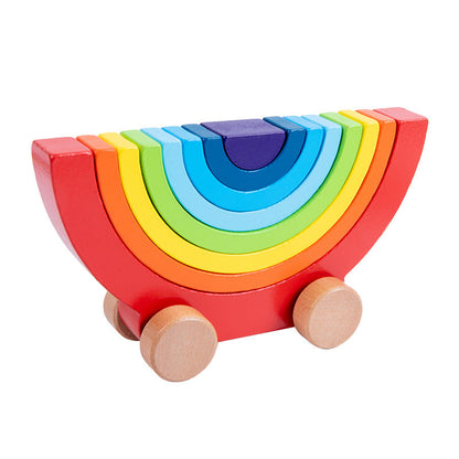 Blaudonau- Lernspielzeug für die Denk- und Kreativitätsfähigkeit von Kindern Regenbogen