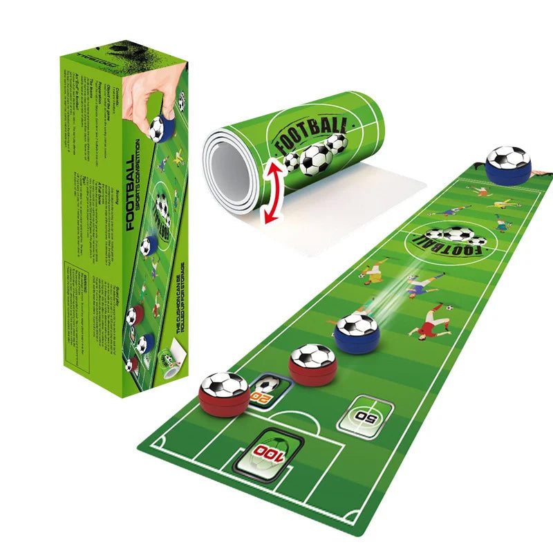 Blaudonau- Brettspiel Curling Spielset Fußball