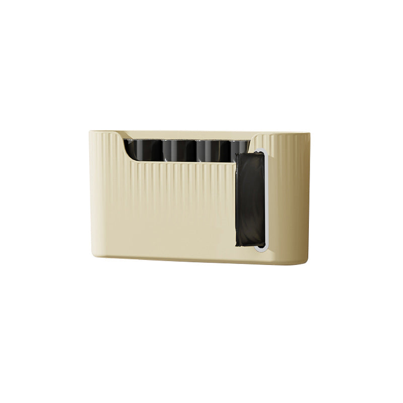 Blaudonau- Wandmontierter Abfallsack-Organisator beige