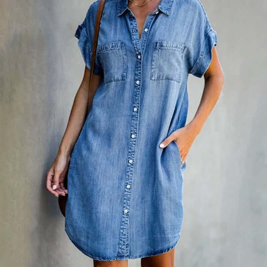 Blaudonau- Ava | Denim-Kleid