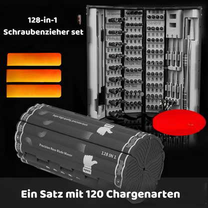 Blaudonau- -20% 128-in-1 Schraubenzieher set