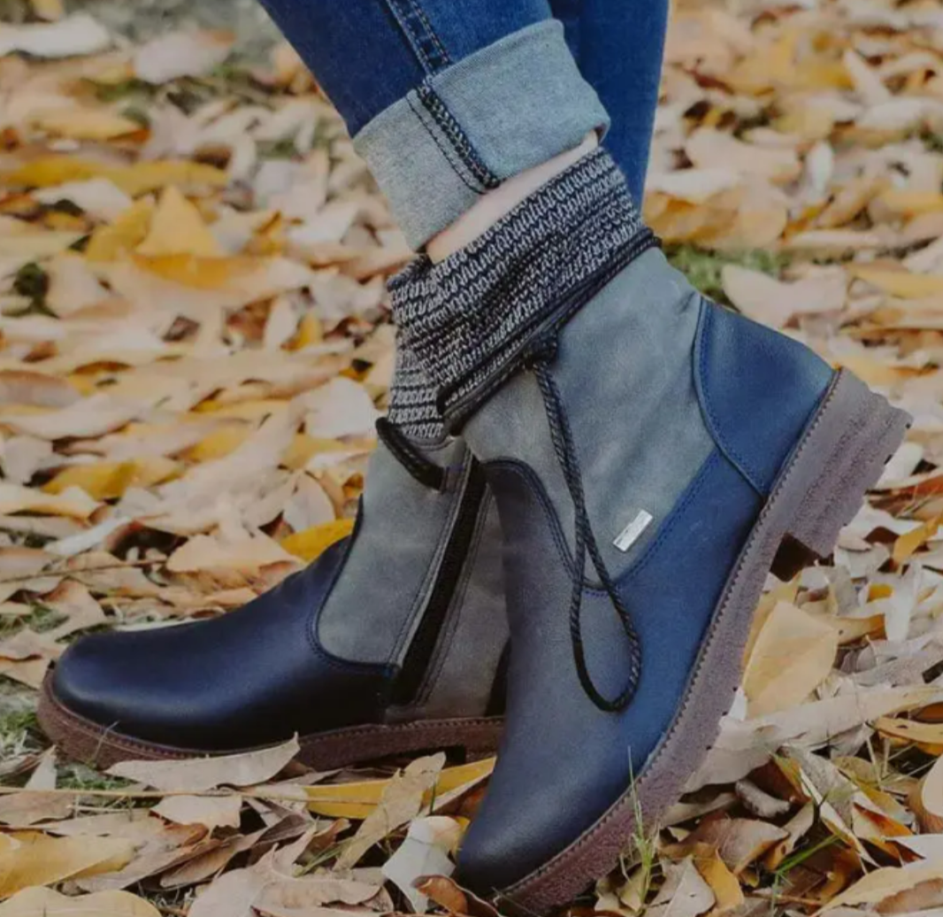 Blaudonau- ESTHER - Winterstiefel aus Leder