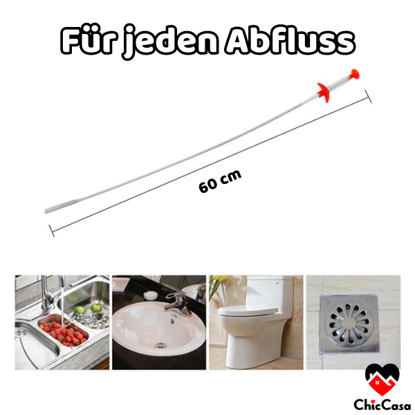 Blaudonau- -30% Flexibler Abflussreiniger