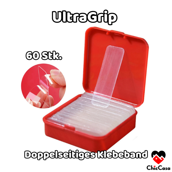 Blaudonau- -50% UltraGrip Doppelseitiges Klebeband