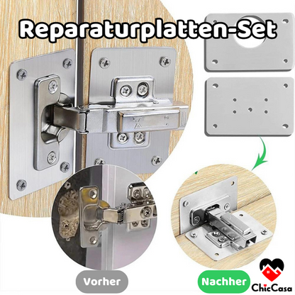 Blaudonau- -30% Reparaturplatten-Set für Scharniere