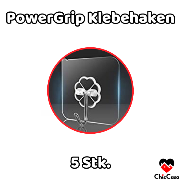 Blaudonau- -50% PowerGrip Klebehaken