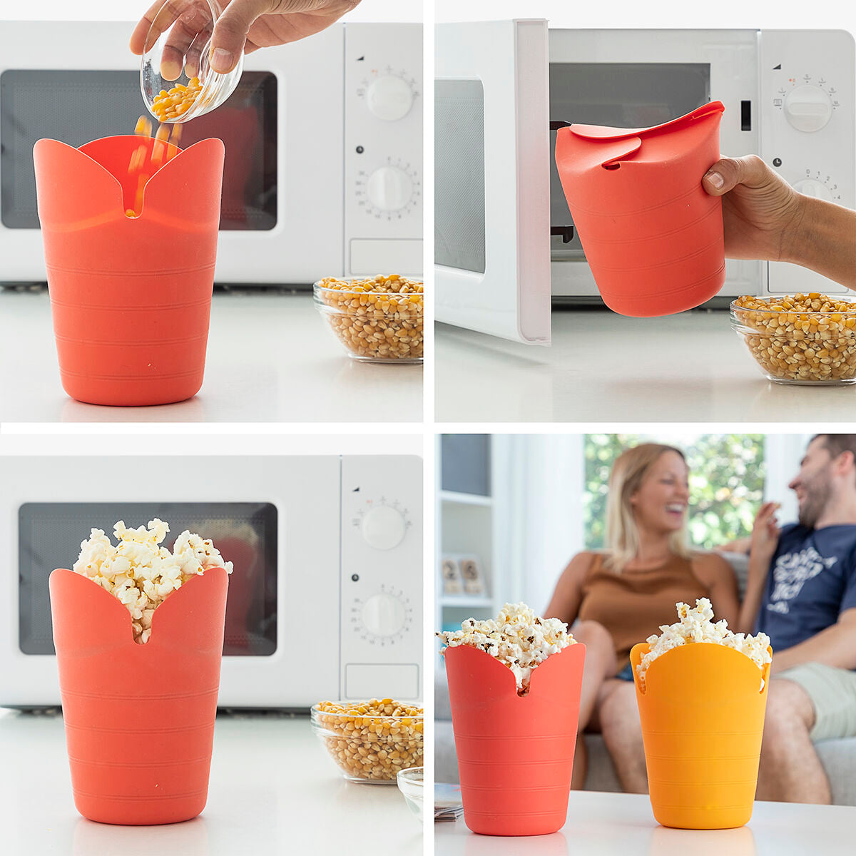 Blaudonau- -25% Silikon Popcorn-Maker