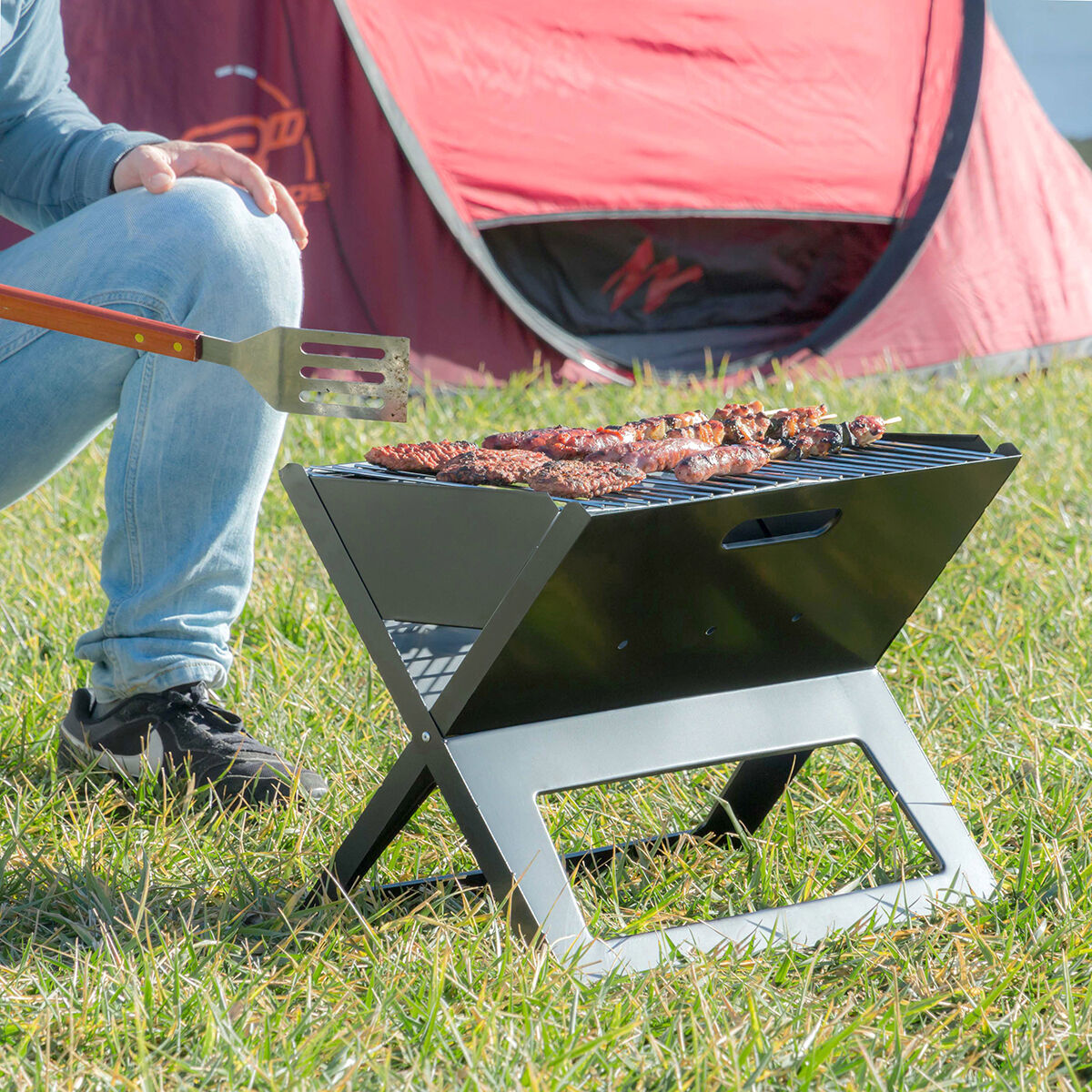 Blaudonau- Tragbarer Holzkohlegrill